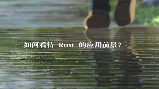 如何看待 Rust 的应用前景？