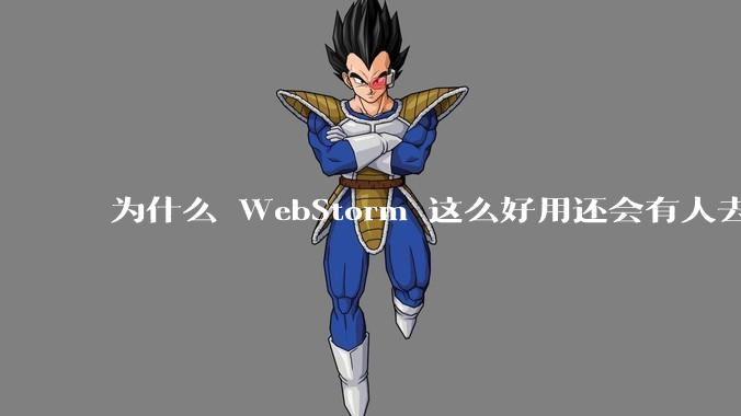 为什么 WebStorm 这么好用还会有人去用 VSCode？