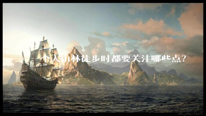 一个人山林徒步时都要关注哪些点？