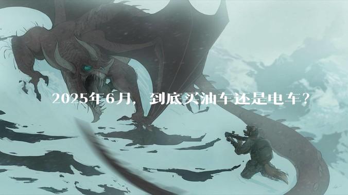 2025年6月，到底买油车还是电车？