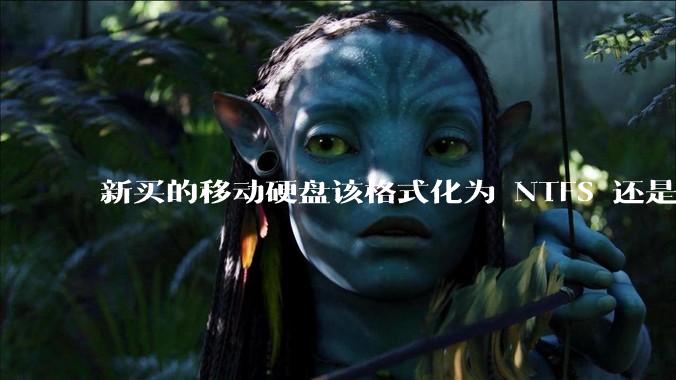 新买的移动硬盘该格式化为 NTFS 还是 exFAT？